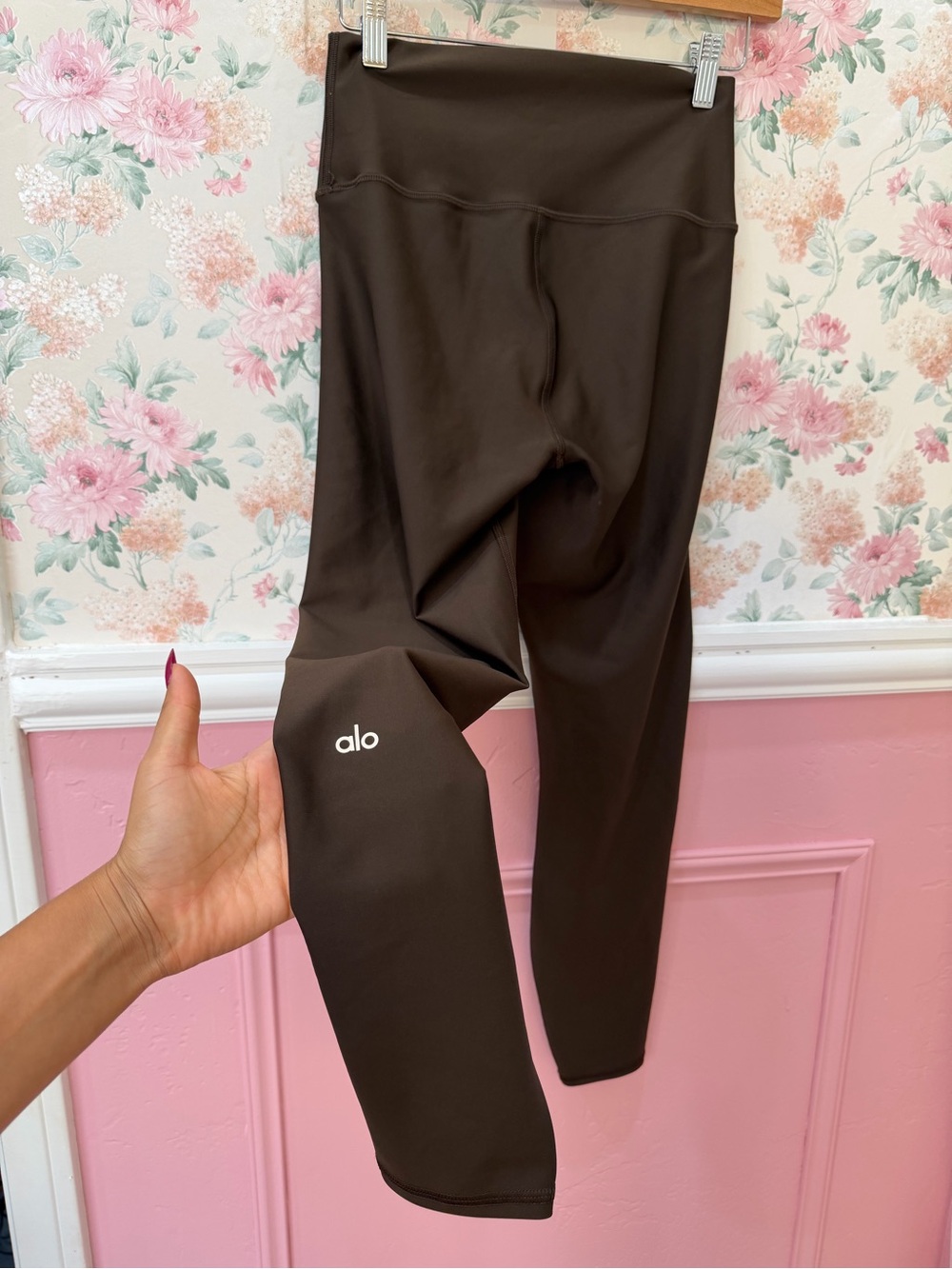 Alo Brown High-Waist Leggings